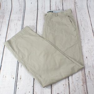 J Crew Dress Casual Pants  Beige Flat Front